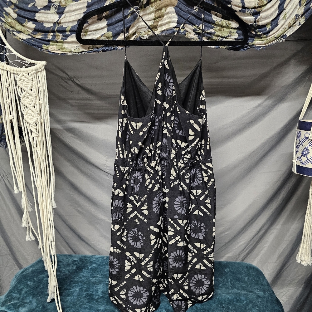 Madewell | Starview Silk Batik Grid Cami Dress size 0 - Picture 7 of 12